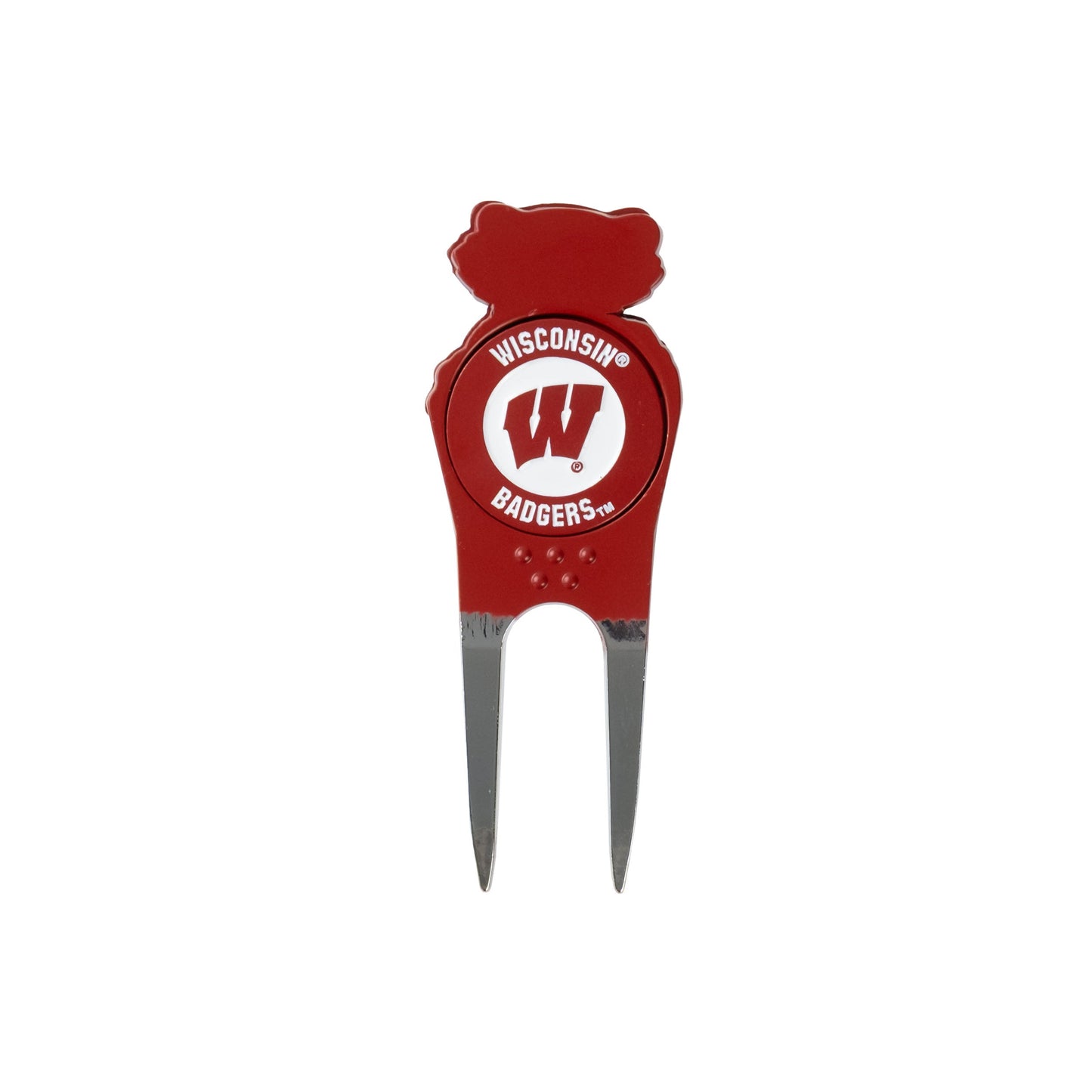 Wisconsin Badgers Custom Shaped Divot Tool - Image 2 - Club Rehab