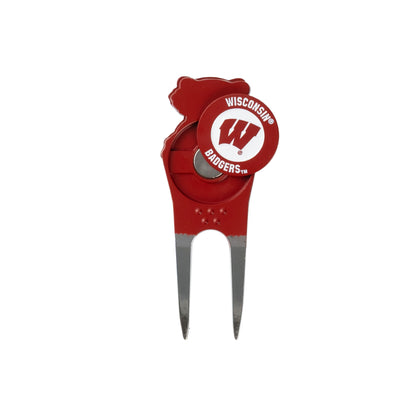 Wisconsin Badgers Custom Shaped Divot Tool - Image 4 - Club Rehab