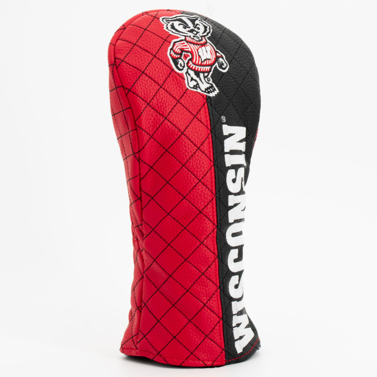 Wisconsin Badgers Split Quilted Fairway Headcover - golf headcover product images
