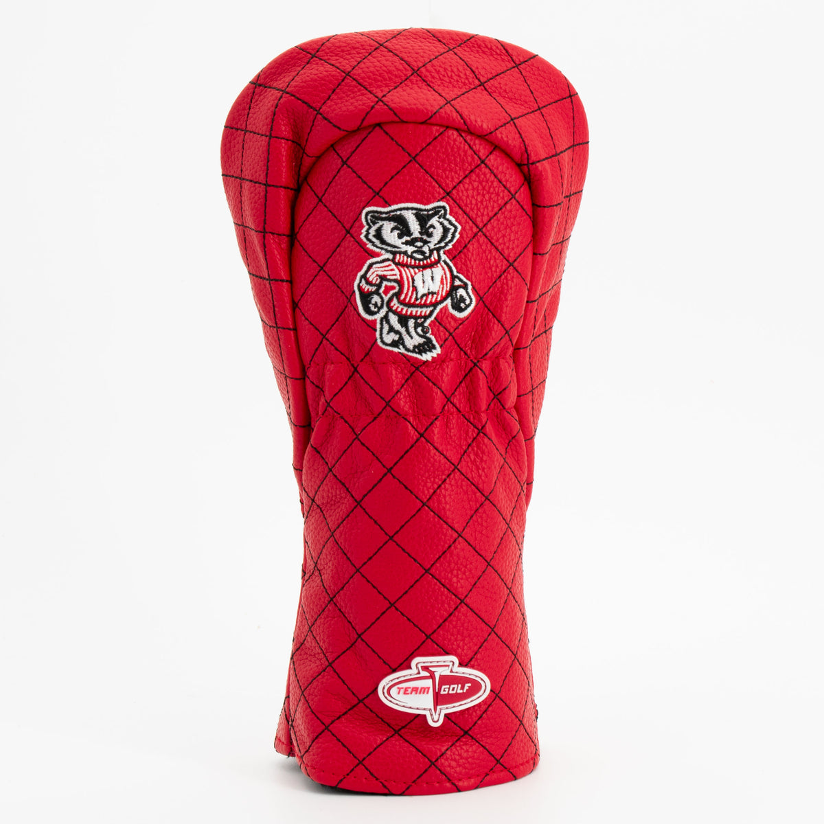 Wisconsin Badgers Solid Quilted Fairway Headcover, back view