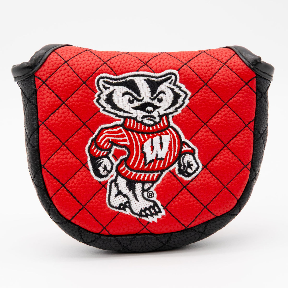 Wisconsin Badgers Solid Quilted Mallet Putter Headcover - golf headcover product images