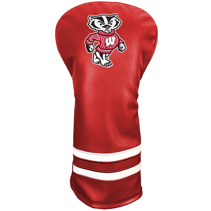 Wisconsin Badgers Vintage Color Printed Driver Headcover