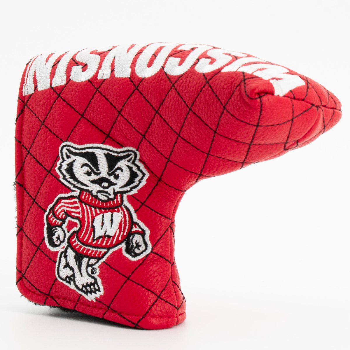 Wisconsin Badgers Solid Quilted Blade Putter Headcover