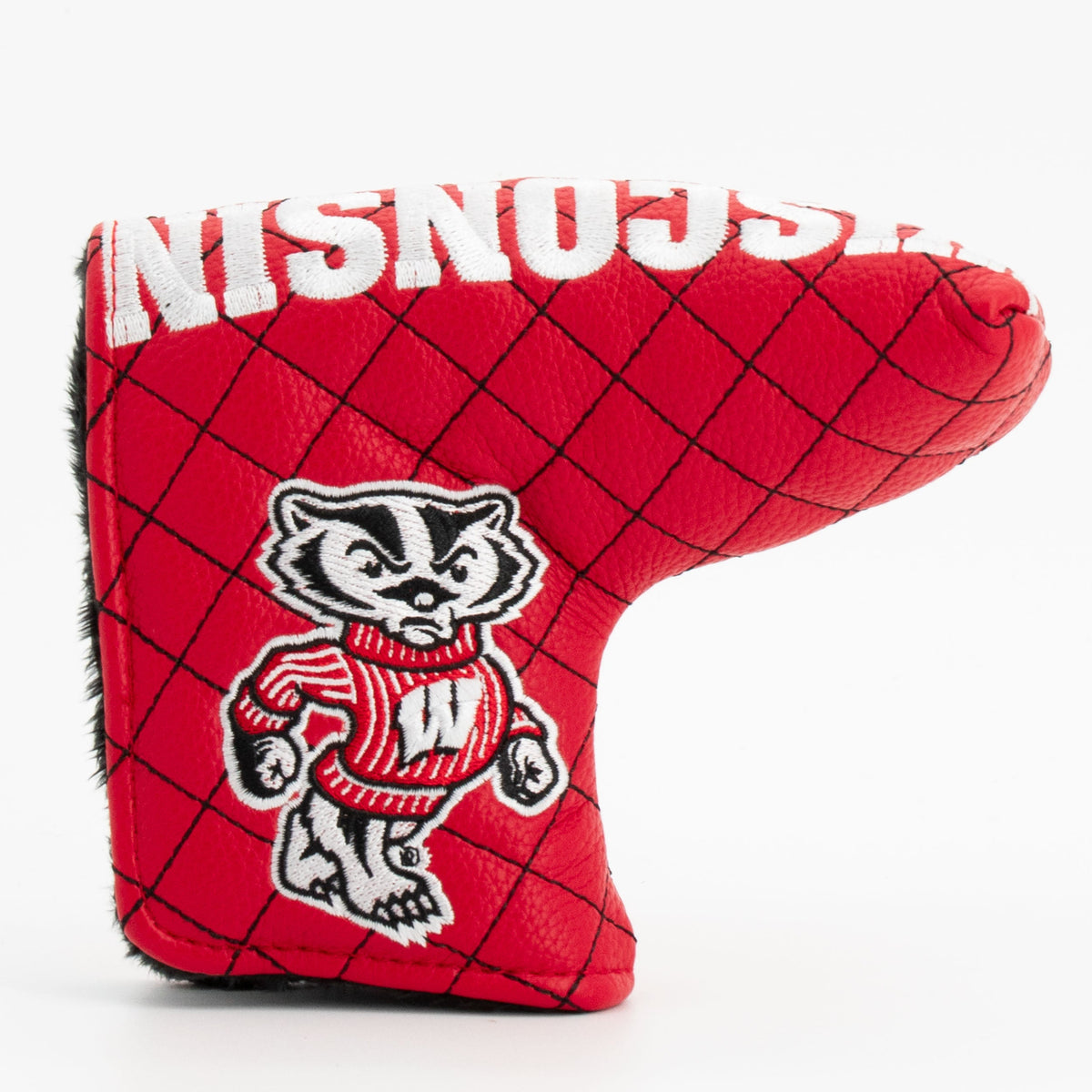 Wisconsin Badgers Solid Quilted Blade Putter Headcover