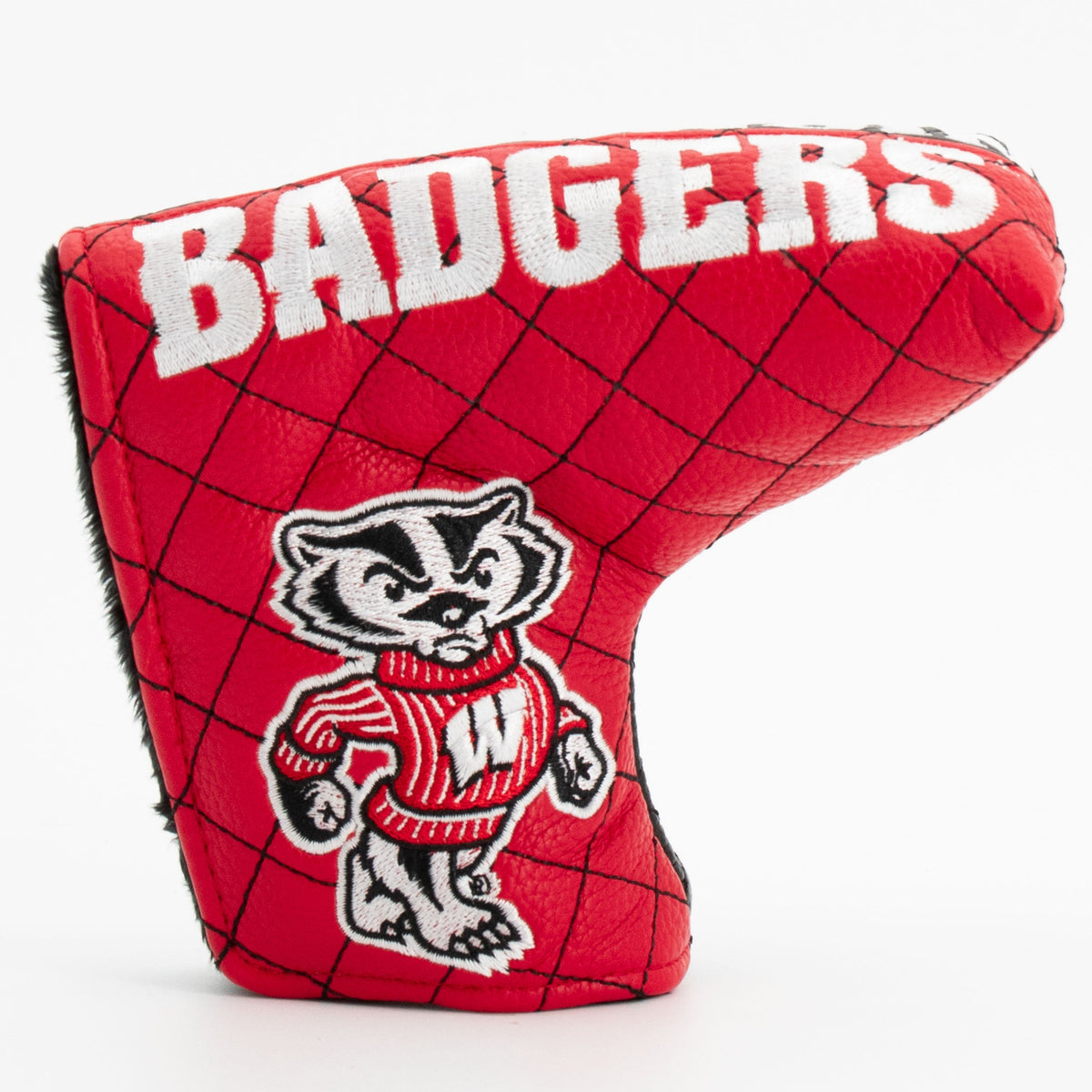 Wisconsin Badgers Split Quilted Blade Putter Headcover