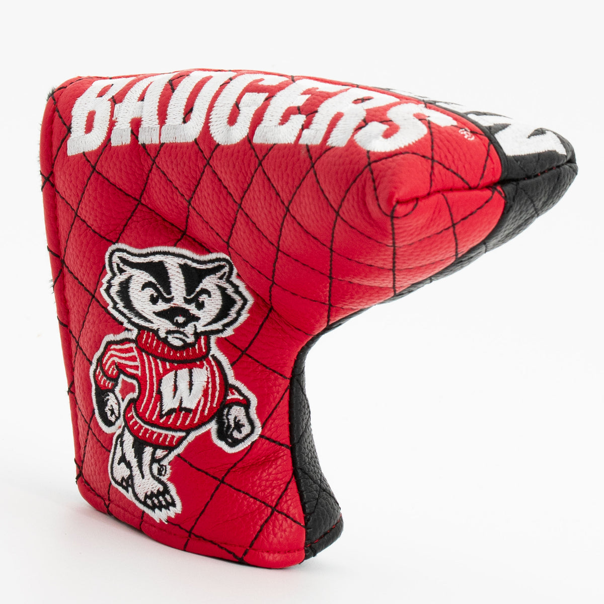 Wisconsin Badgers Split Quilted Blade Putter Headcover