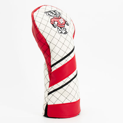 Wisconsin Badgers Stripe Quilted Driver Headcover - golf headcover product images