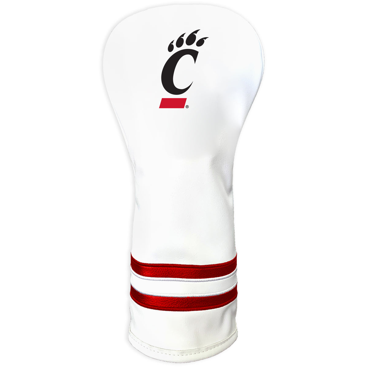 Cincinnati Bearcats vintage fairway white printed golf headcover