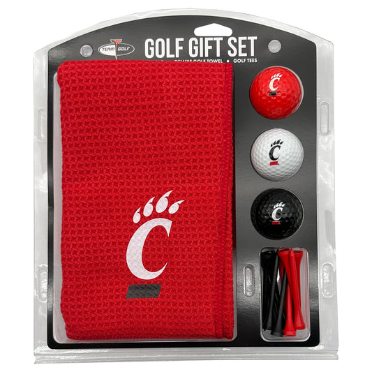 Cincinnati Bearcats Microfiber Towel Golf Gift Set - Club Rehab