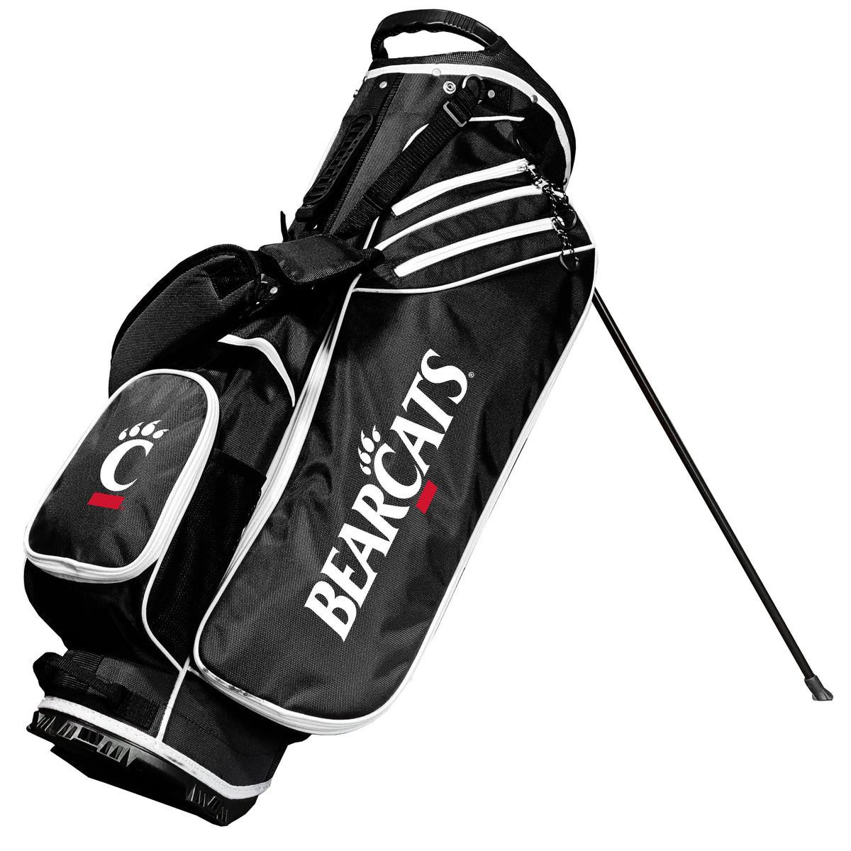 Cincinnati Bearcats Birdie stand golf bag, Black color