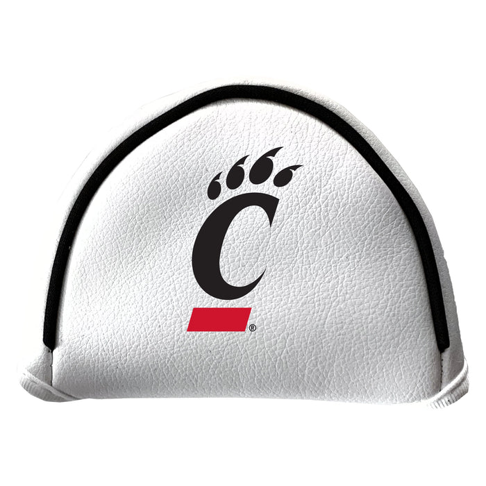 Cincinnati Bearcats Vintage White Printed Mallet Putter Headcover