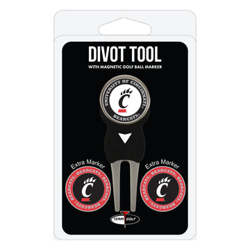 Cincinnati Bearcats Divot Tool + 3 Ball Markers