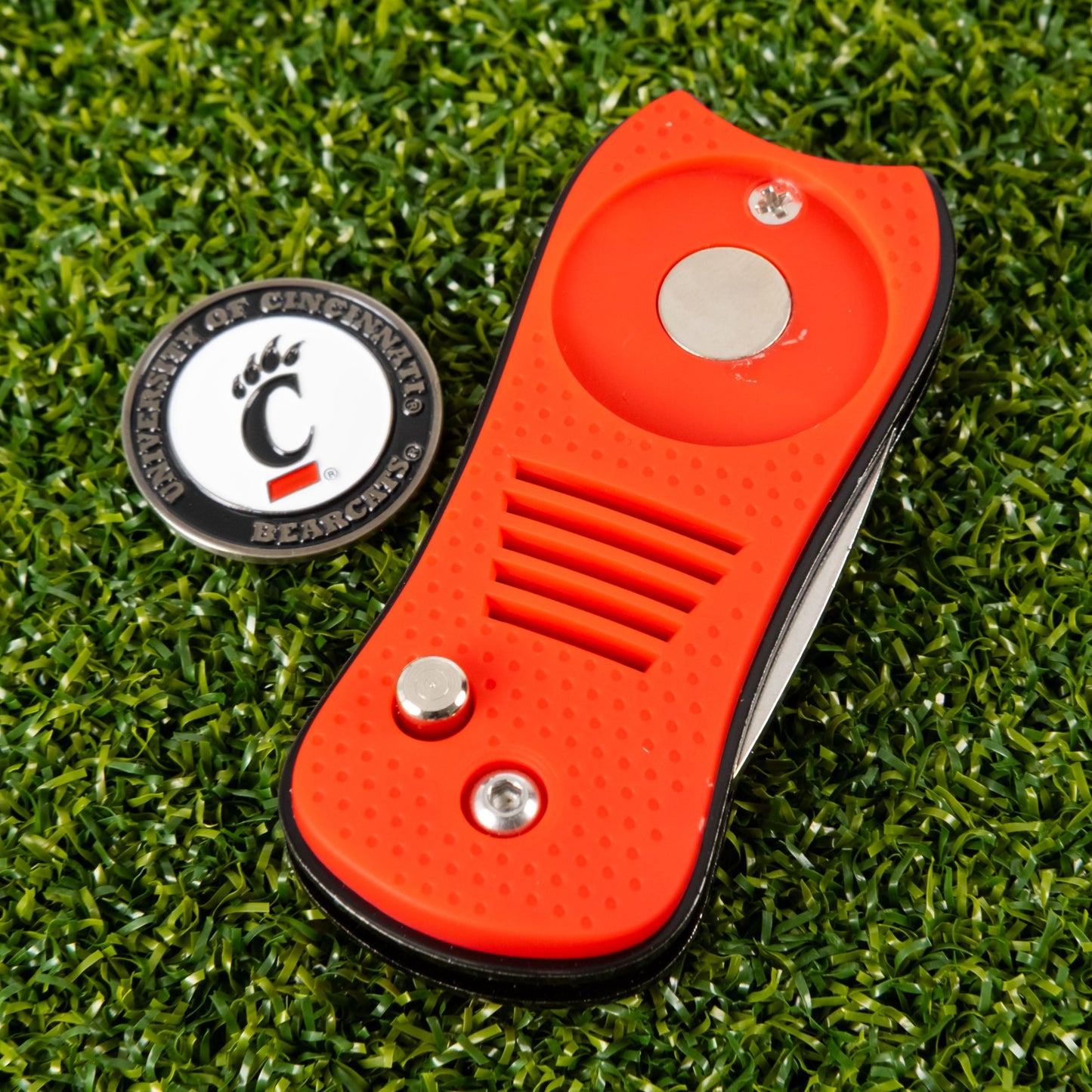 Cincinnati Bearcats Switchblade Divot Tool - Image 3 - Club Rehab