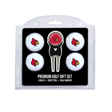 Louisville Cardinals 4-Ball-Golf-Geschenkset