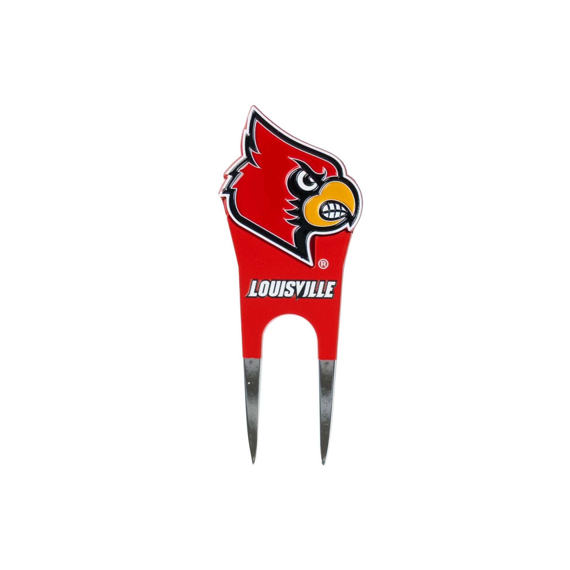 Louisville Cardinals Custom Shaped Divot Tool - Image 1 - Club Rehab