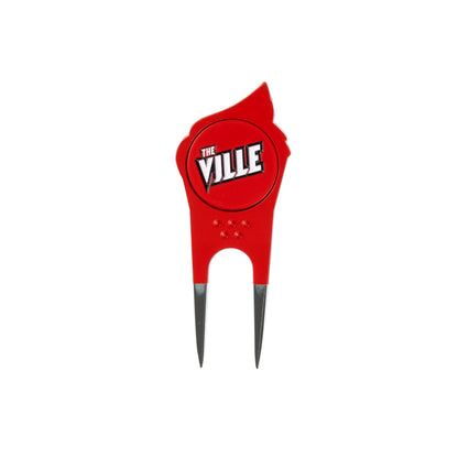 Louisville Cardinals Custom Shaped Divot Tool - Image 2 - Club Rehab