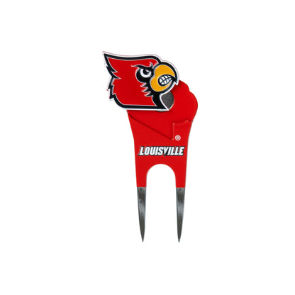 Louisville Cardinals Custom Shaped Divot Tool - Image 3 - Club Rehab