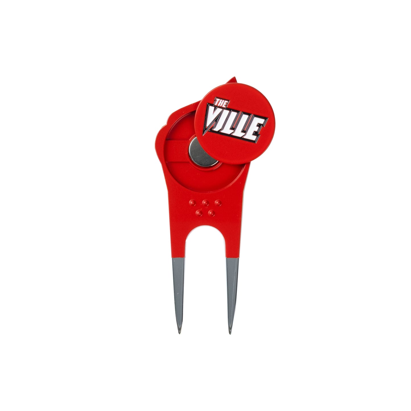 Louisville Cardinals Custom Shaped Divot Tool - Image 4 - Club Rehab