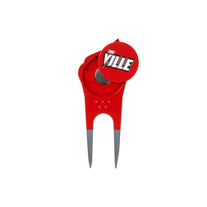 Louisville Cardinals Custom Shaped Divot Tool - Image 4 - Club Rehab