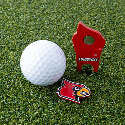 Louisville Cardinals Custom Shaped Divot Tool - Image 5 - Club Rehab