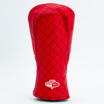 Louisville Cardinals Split Quilted Fairway Headcover, back view
