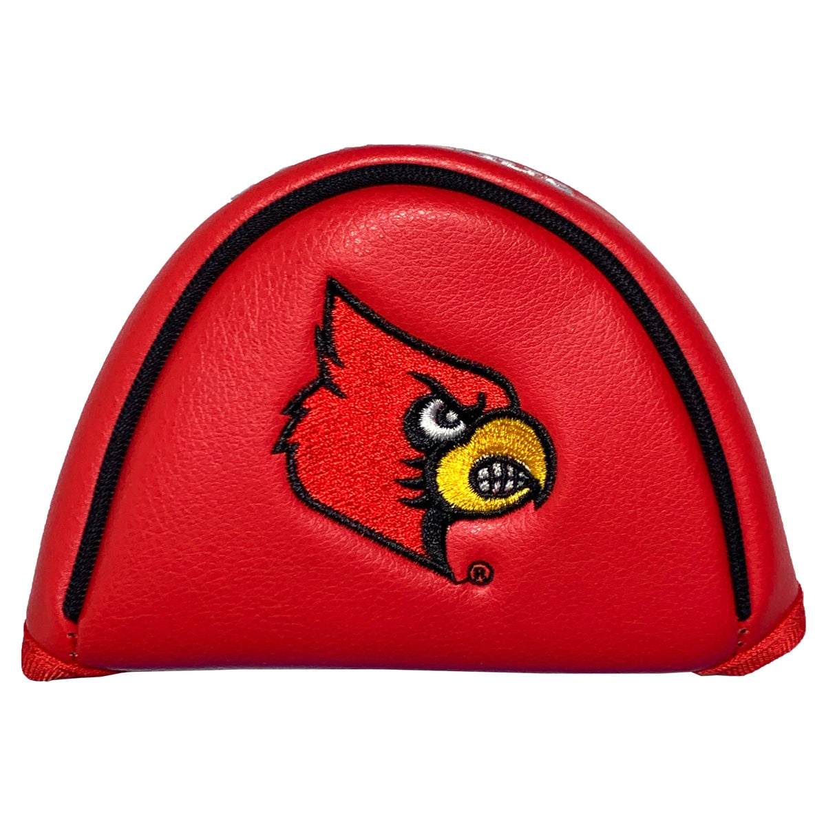 Louisville Cardinals Vintage Embroidered Mallet Putter Headcover