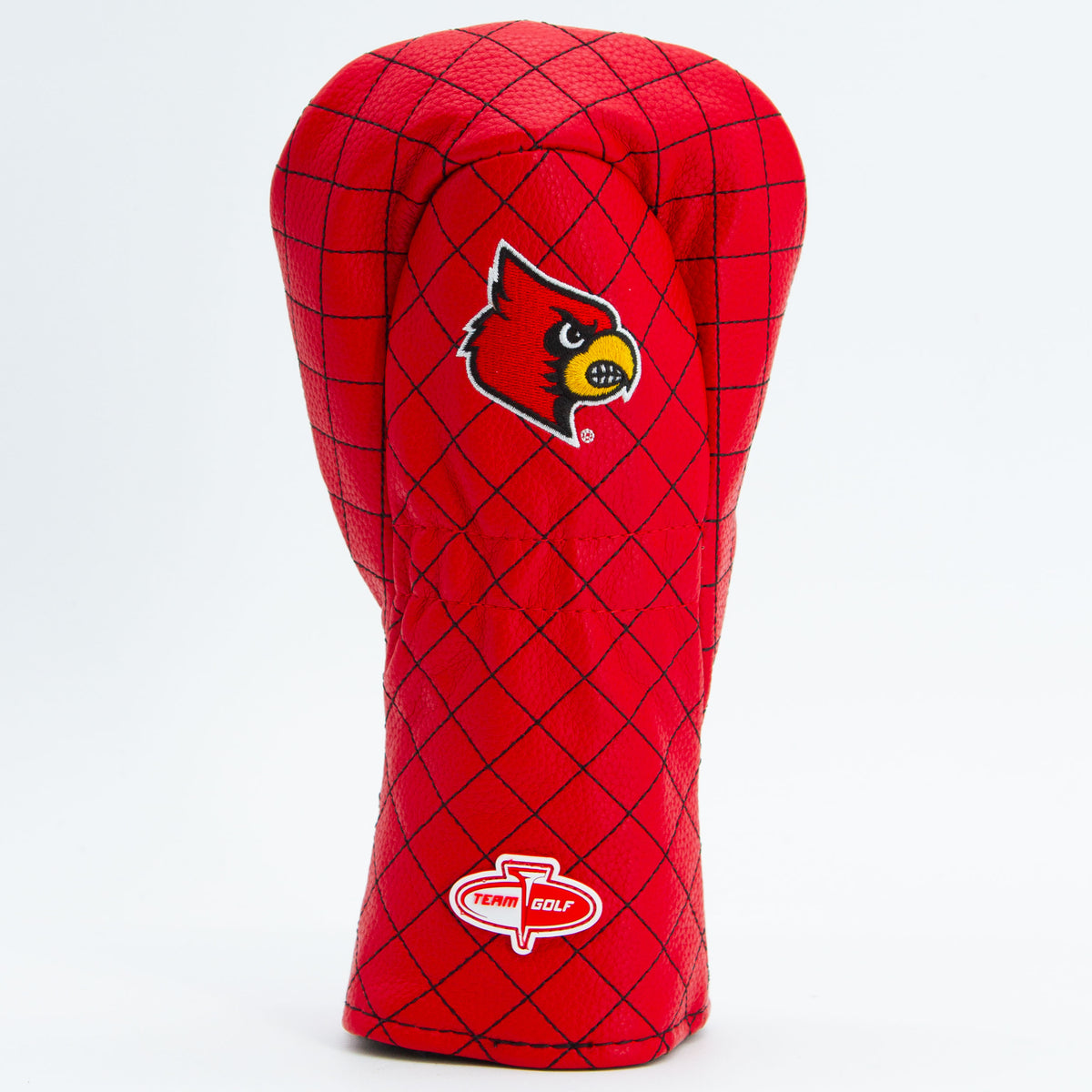 Louisville Cardinals Solid Quilted Fairway Headcover, back view