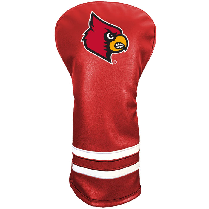 Louisville Cardinals Vintage Color Printed Driver Headcover