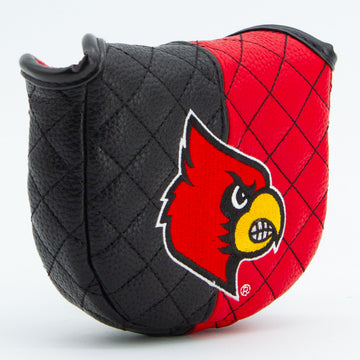 Louisville Cardinals Split Quilted Mallet Putter Cover