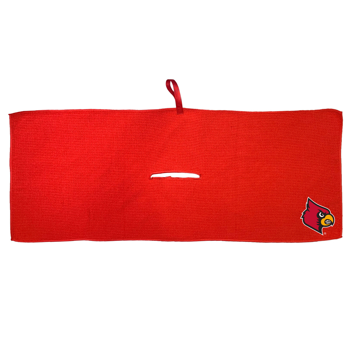 Louisville Cardinals 16 x 40 microfiber golf towel with team logo