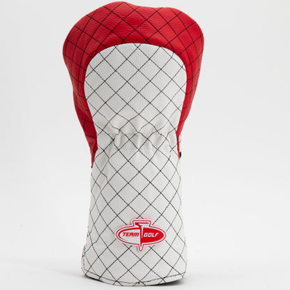 Louisville Cardinals Striped Quilted Driver Headcover, back view