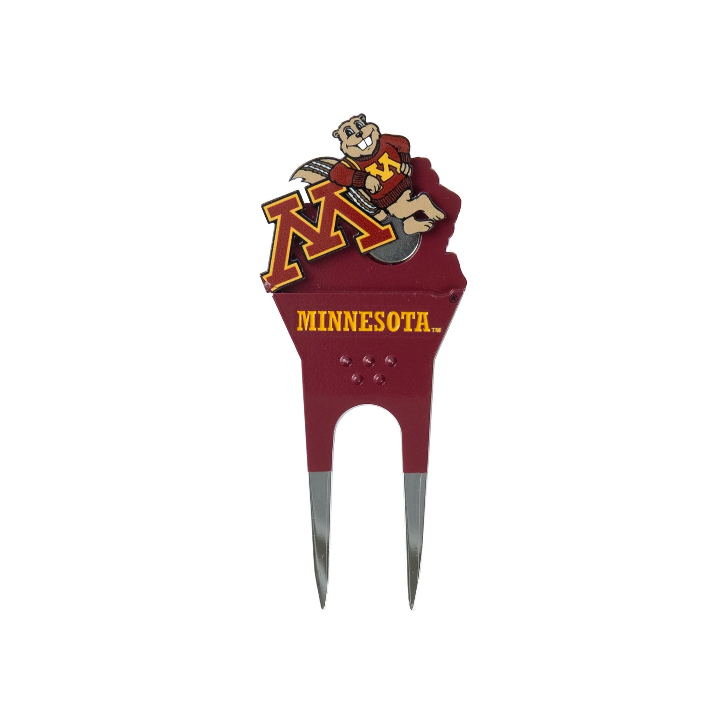 Minnesota Golden Gophers Custom Shaped Divot Tool - Image 3 - Club Rehab