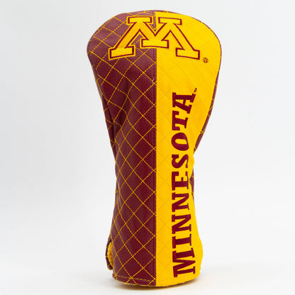 Minnesota Golden Gophers Split Quilted Driver Headcover, front view