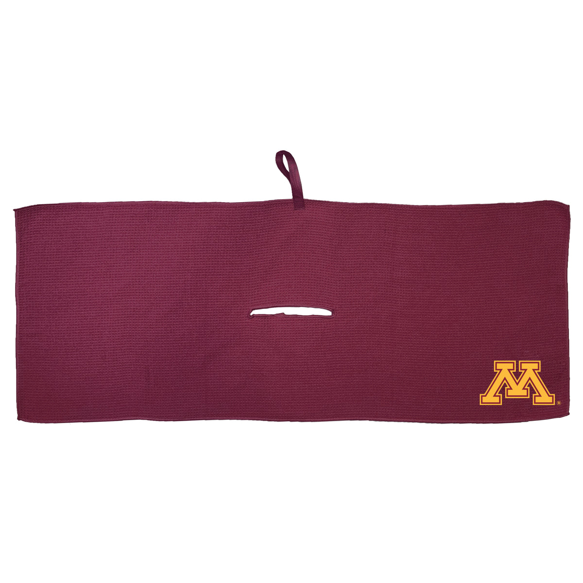 Minnesota Golden Gophers 16 x 40 microfiber golf towel with team logo