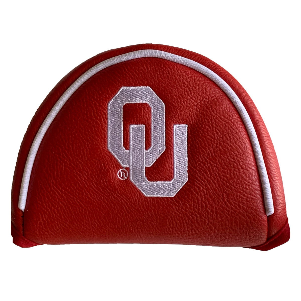 Oklahoma Sooners vintage mallet putter embroidered golf headcover