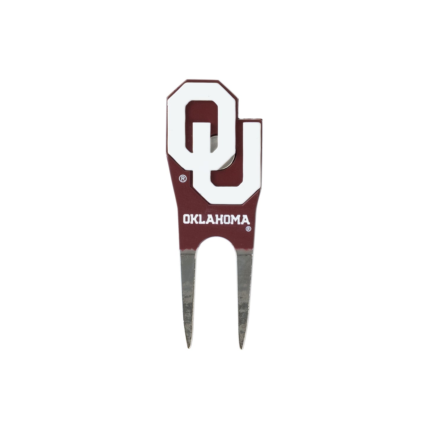 Oklahoma Sooners Custom Shaped Divot Tool - Image 1 - Club Rehab