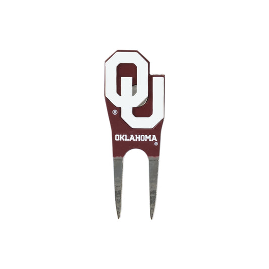 Oklahoma Sooners Custom Shaped Divot Tool - Image 1 - Club Rehab