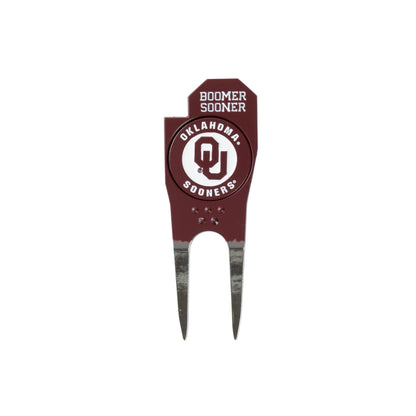 Oklahoma Sooners Custom Shaped Divot Tool - Image 2 - Club Rehab