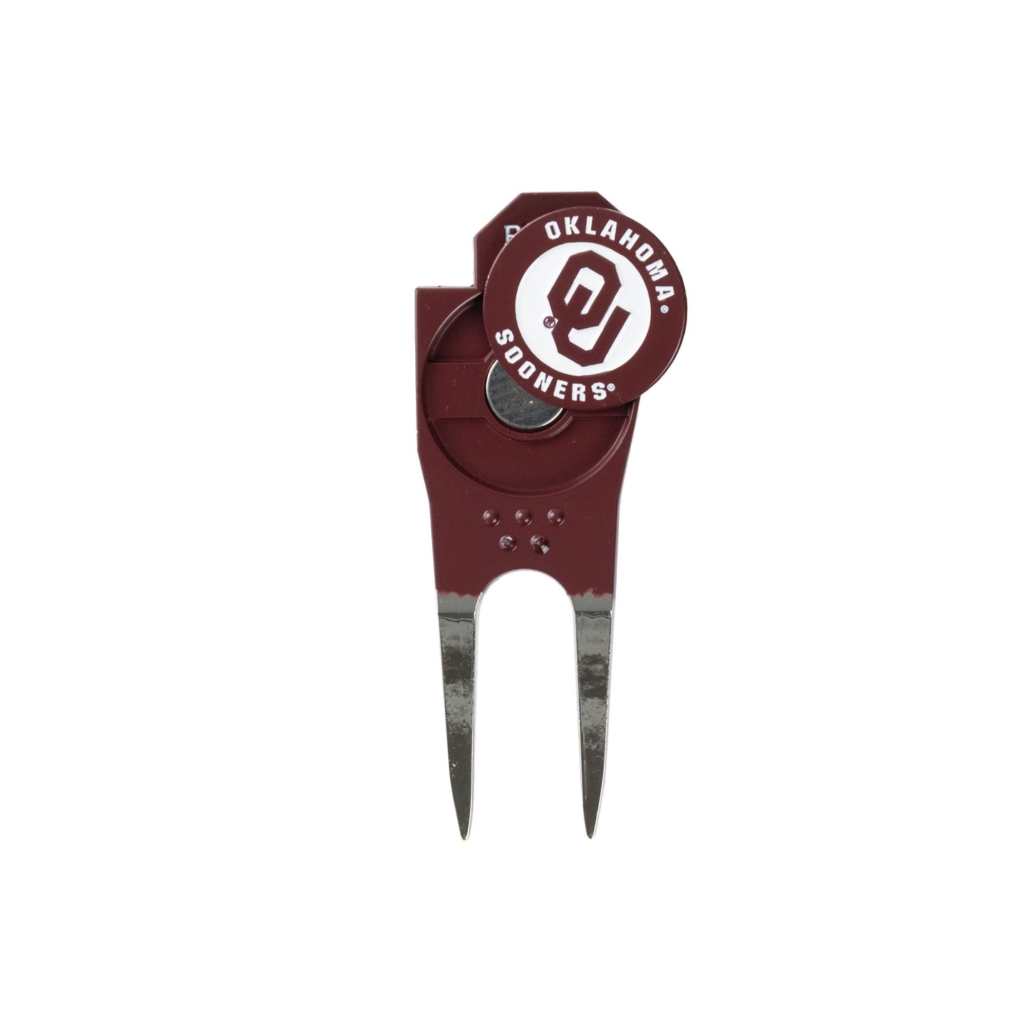 Oklahoma Sooners Custom Shaped Divot Tool - Image 4 - Club Rehab