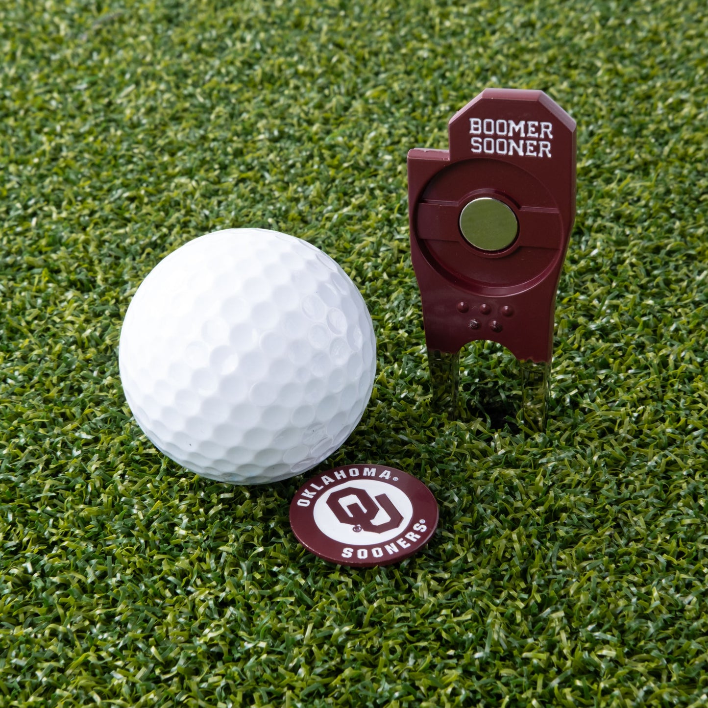 Oklahoma Sooners Custom Shaped Divot Tool - Image 6 - Club Rehab