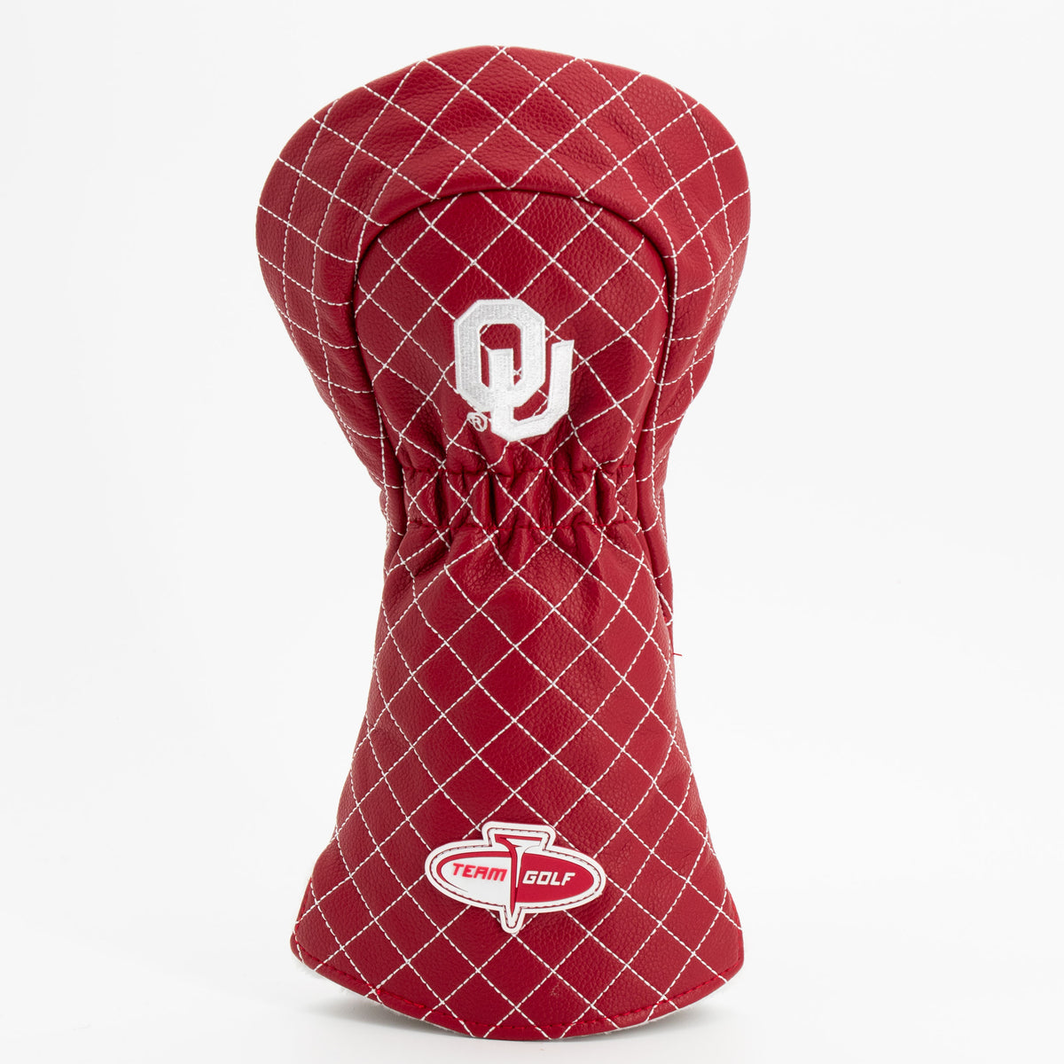 Oklahoma Sooners Solid Quilted Driver Headcover, back view