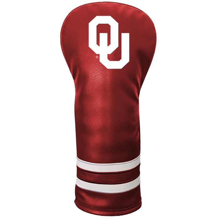 Oklahoma Sooners Vintage Color Printed Fairway Headcover