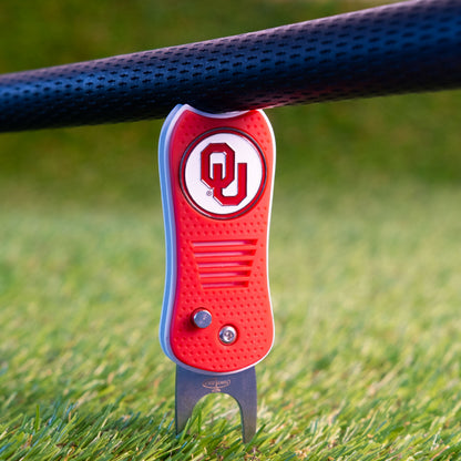 Oklahoma Sooners Switchblade Divot Tool - Image 4 - Club Rehab