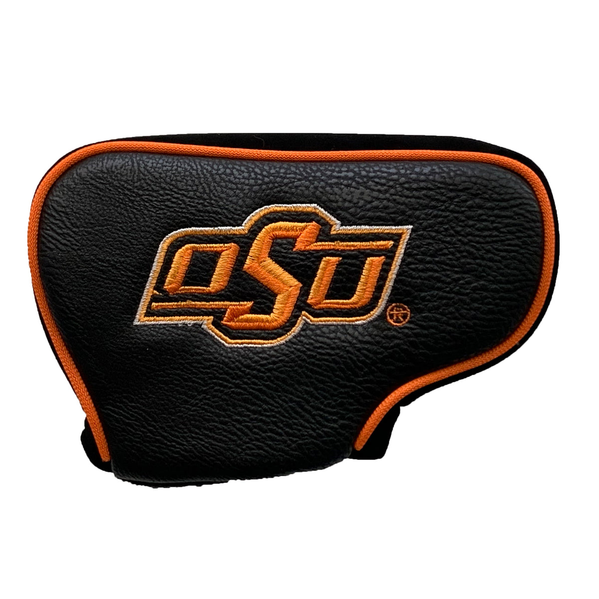 Oklahoma State Cowboys vintage blade putter embroidered golf headcover