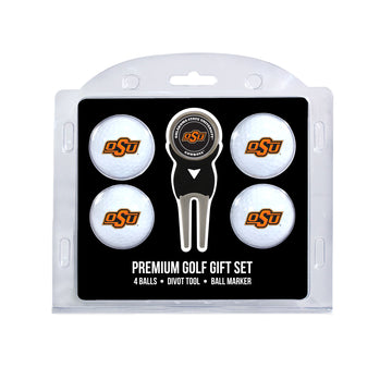 Oklahoma State Cowboys 4-Ball Golf Gift Set