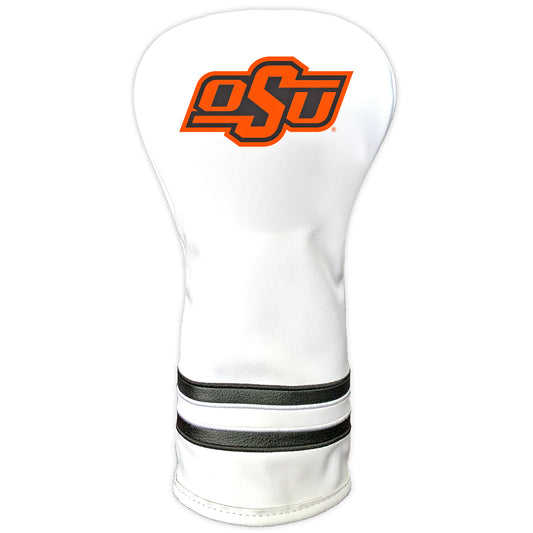 Oklahoma State Cowboys Vintage Golf Headcovers – White