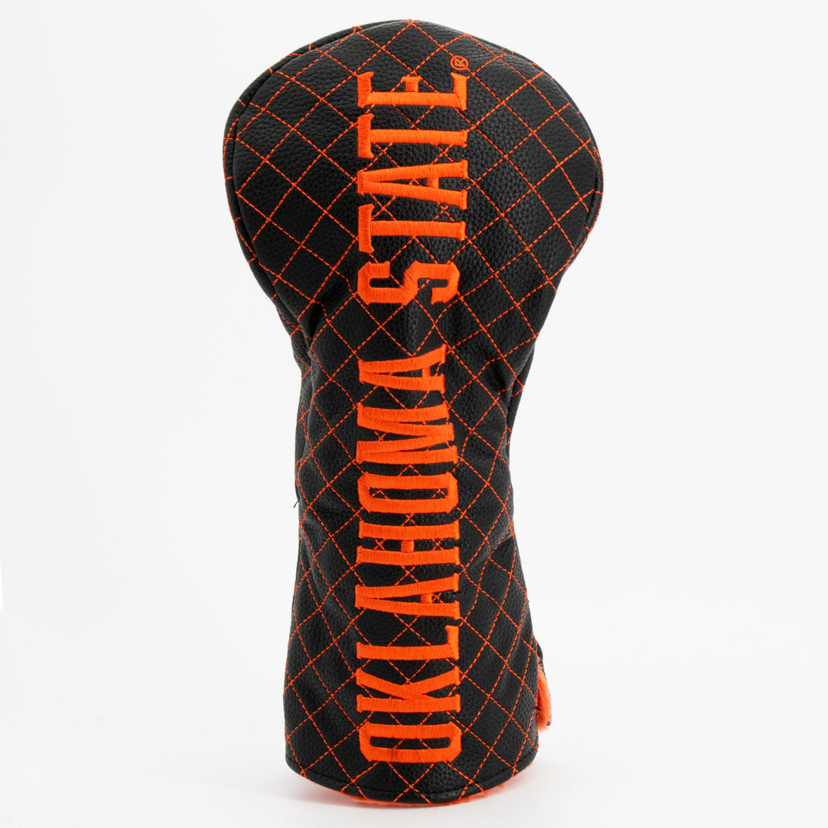 Oklahoma State Cowboys Solid Quilted Driver Headcover, front view