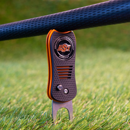 Oklahoma State Cowboys Switchblade Divot Tool - Image 4 - Club Rehab