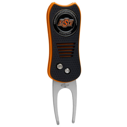 Oklahoma State Cowboys Switchblade Divot Tool - Image 1 - Club Rehab