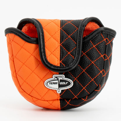 Oklahoma State Cowboys Split Quilted Mallet Putter Cover, back view